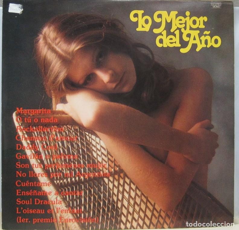 Discos de vinilo: LO MEJOR DEL A&Ntilde;O - VARIOS INTERPRETES - LP - Foto 1