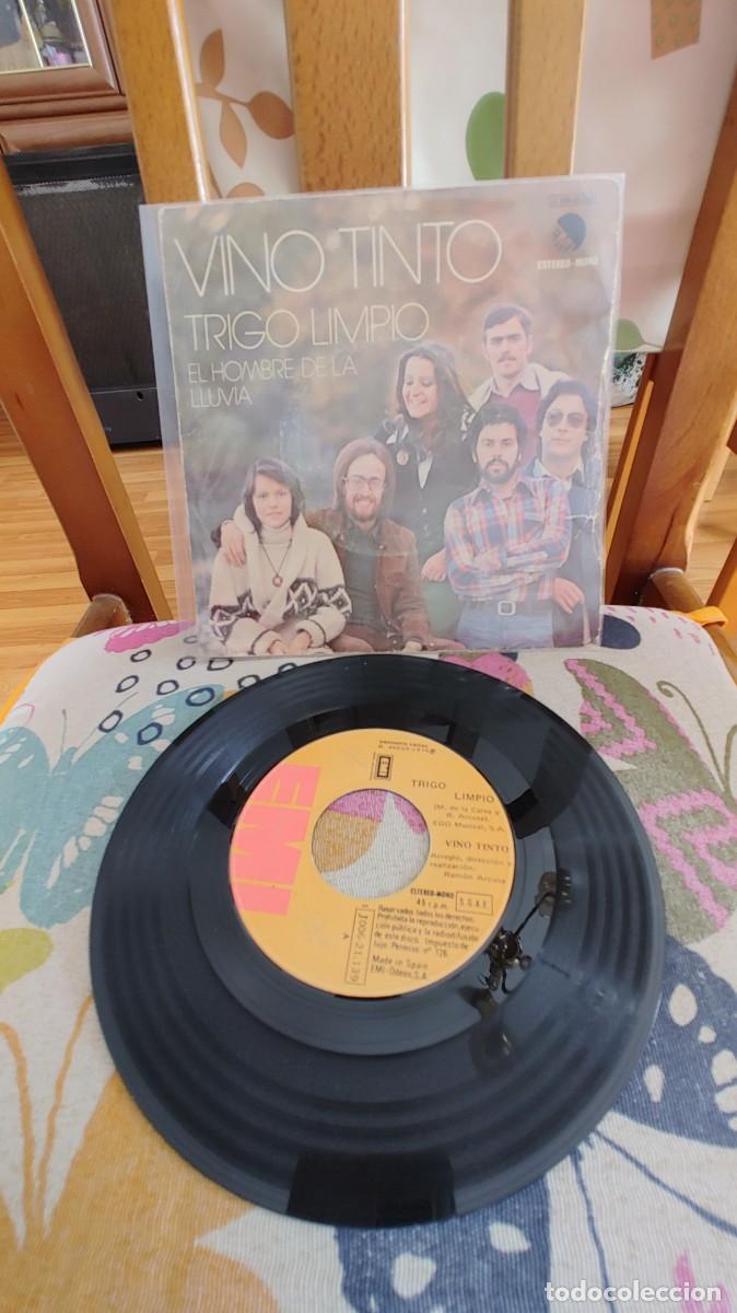 Discos de vinilo: VINO TINTO-SINGLE TRIGO LIMPIO - Foto 1