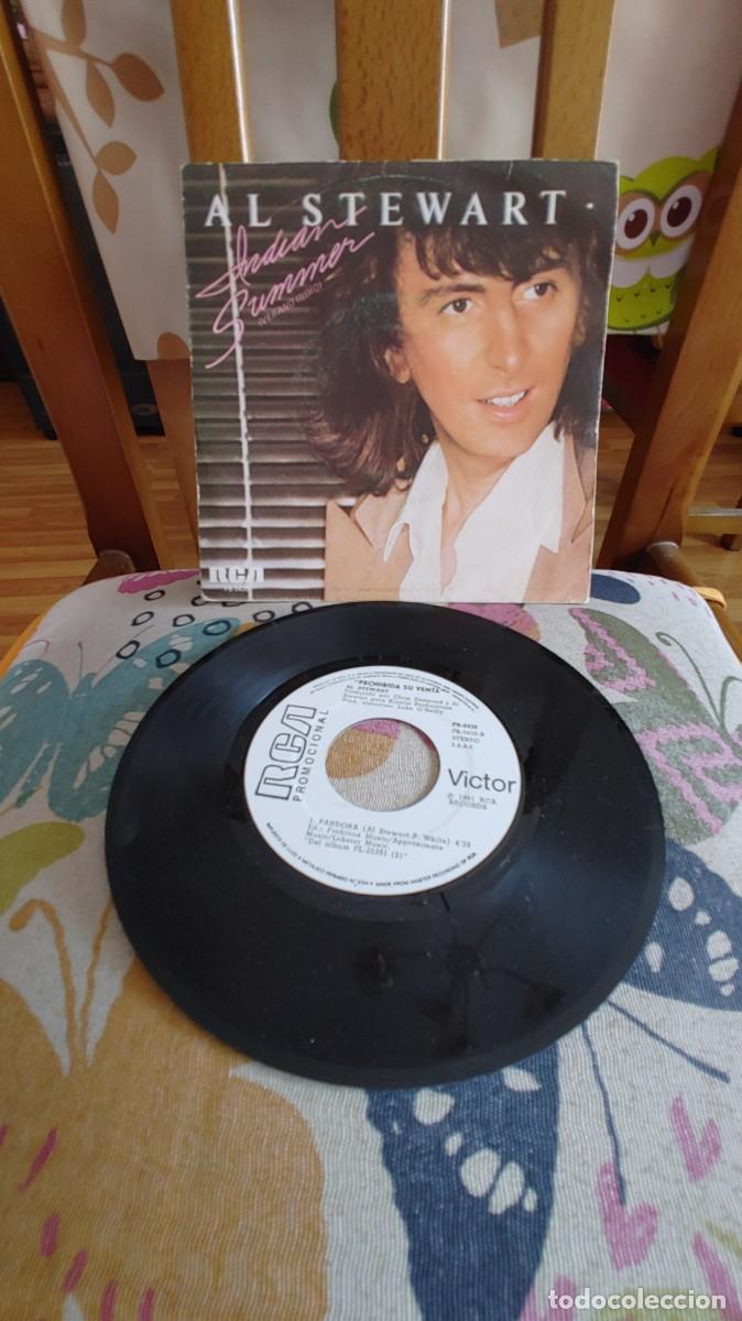 Discos de vinilo: AL STEWART-SINGLE INDIAN SUMMER - Foto 1