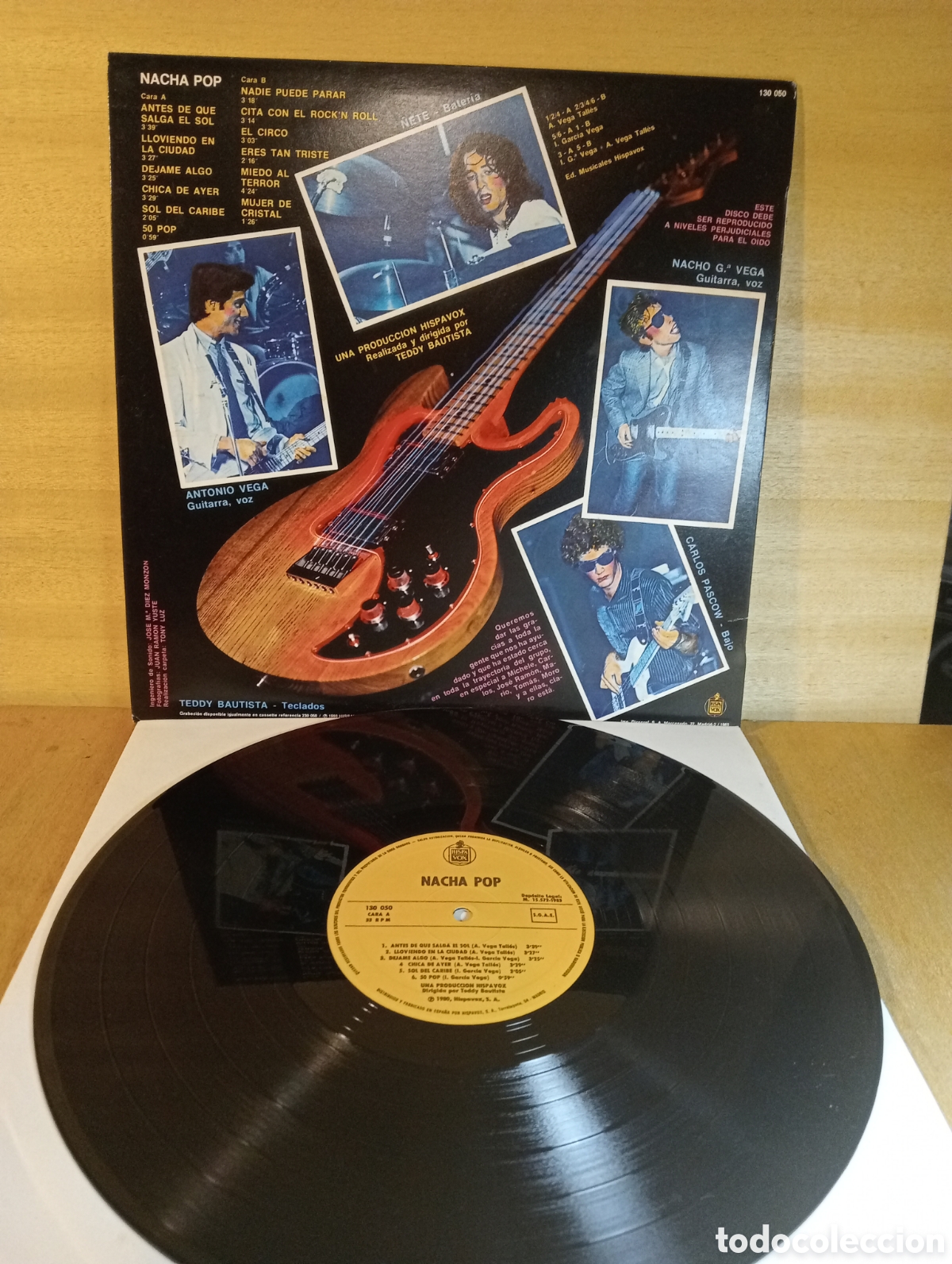 Discos de vinilo: Nacha Pop. Primer Lp. - Foto 2