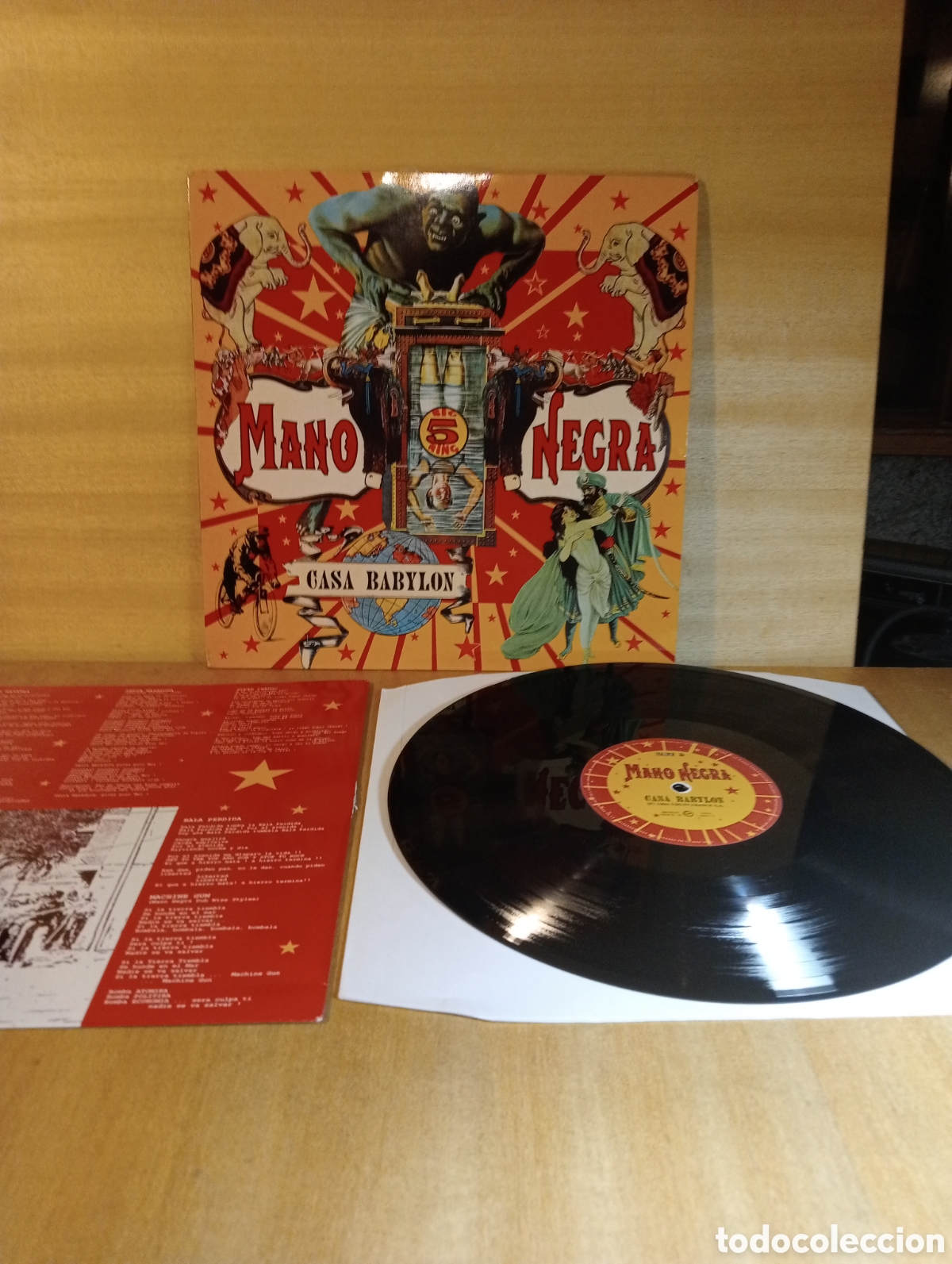 Discos de vinilo: Mano Negra. Casa Babylon. - Foto 1