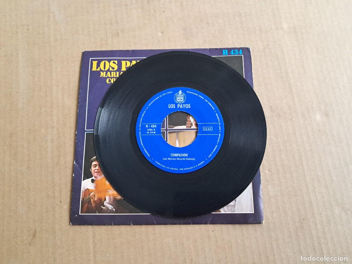 Discos de vinilo: LOS PAYOS - MARIA ISABEL SINGLE 1969 - Foto 2