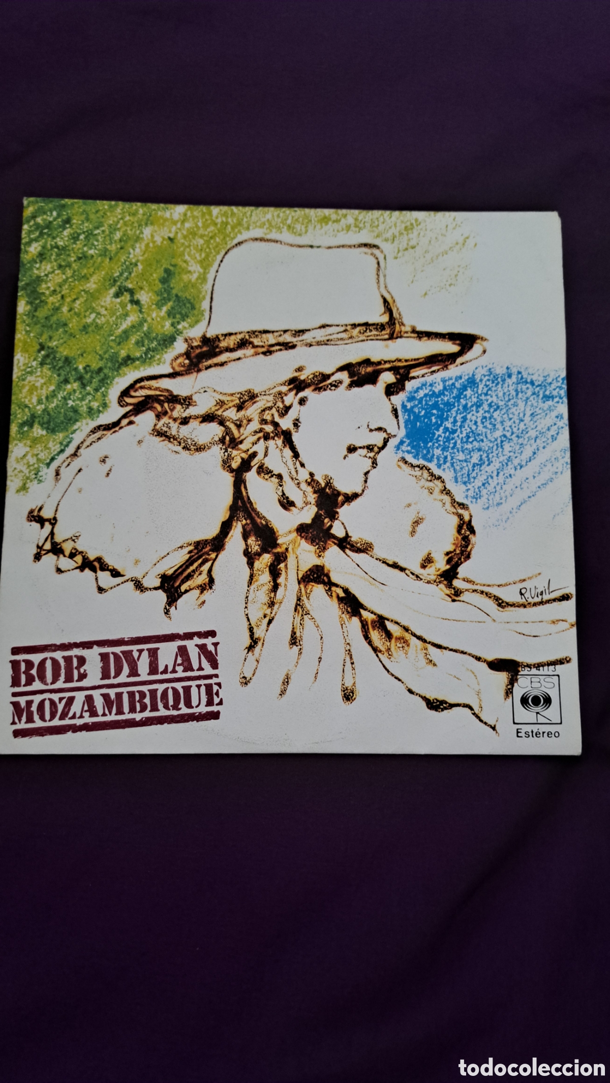 Discos de vinilo: BOB DYLAN MONZABIQUE - Foto 1