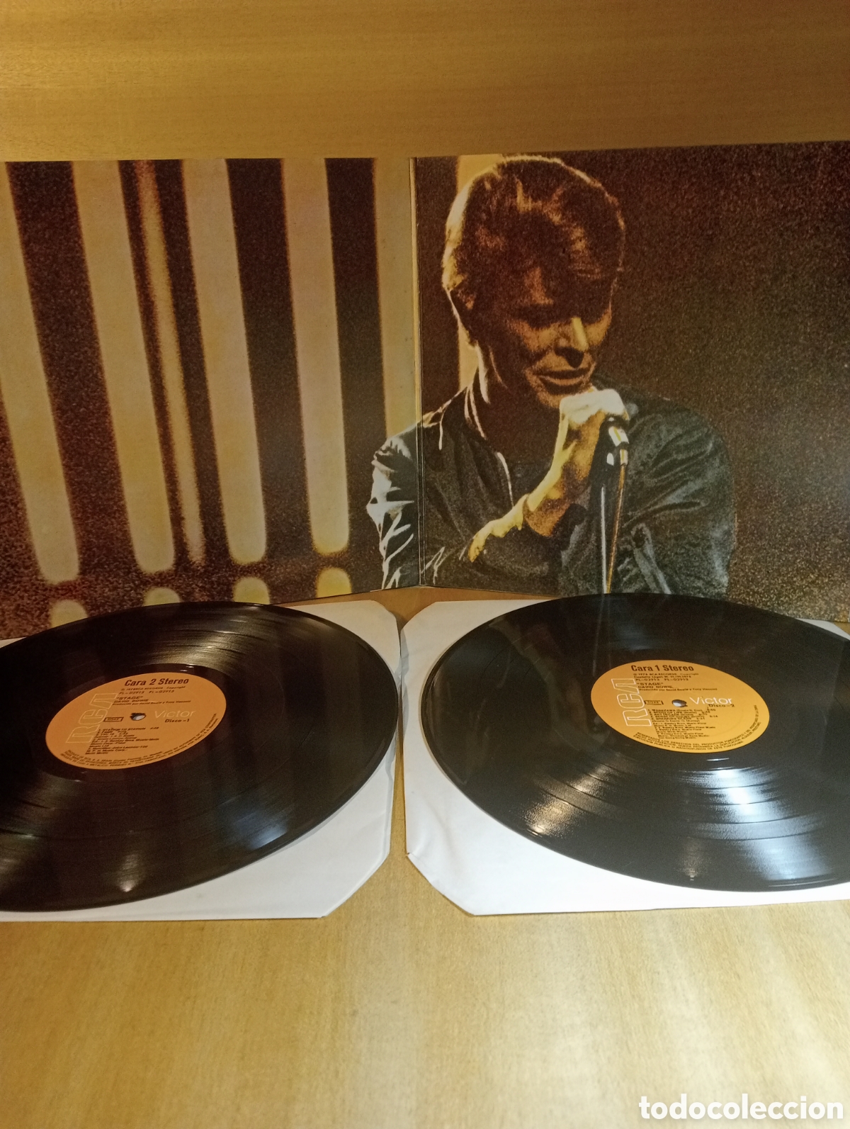 Discos de vinilo: David Bowie. Stage. Doble. - Foto 2