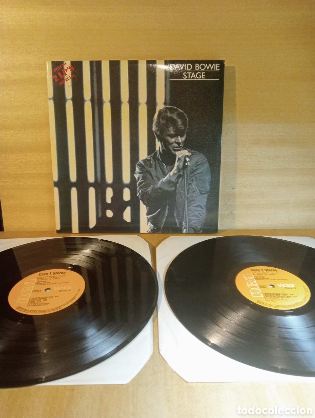 Discos de vinilo: David Bowie. Stage. Doble. - Foto 1