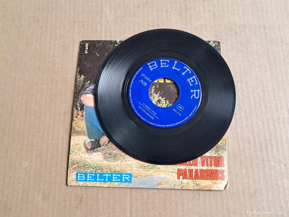 Discos de vinilo: VICTOR MANUEL - EL ABUELO VITOR SINGLE 1969 - Foto 2