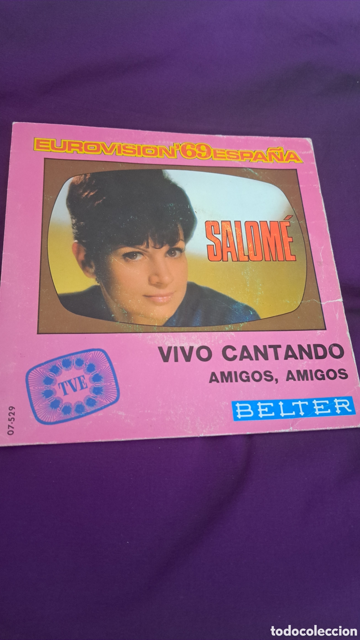 Discos de vinilo: Salome vivo cantando - Foto 1