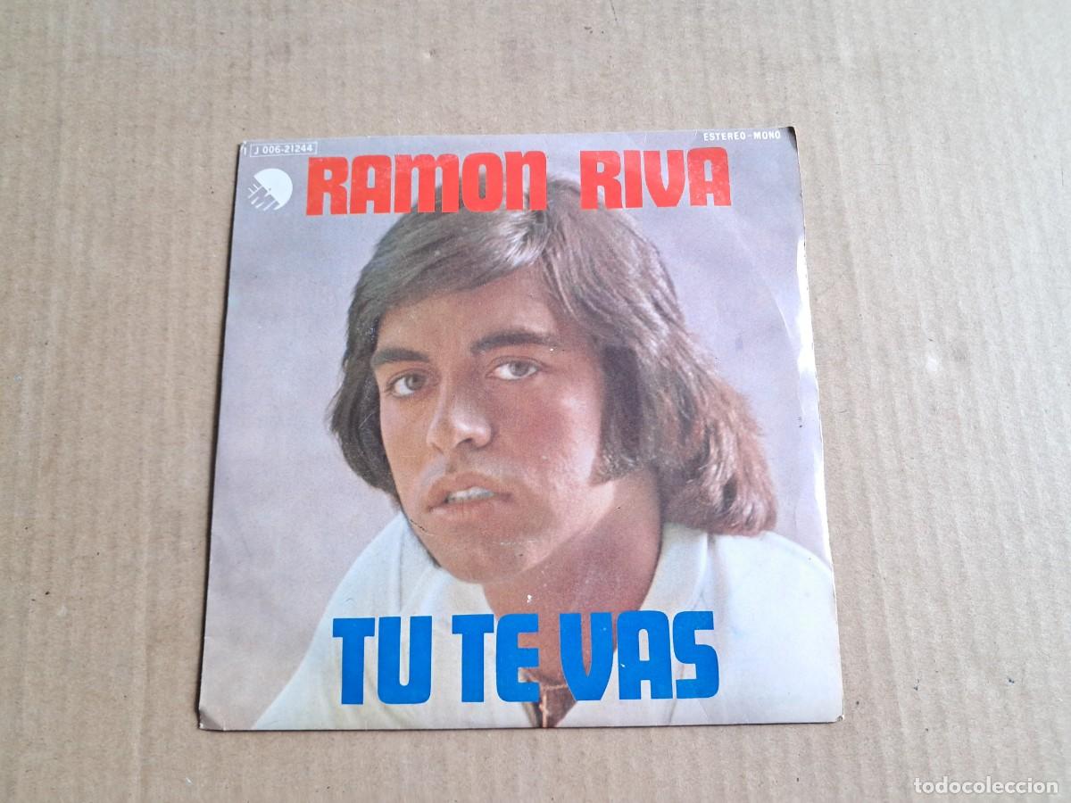 Discos de vinilo: RAMON RIVA - TU TE VAS SINGLE 1976 - Foto 1