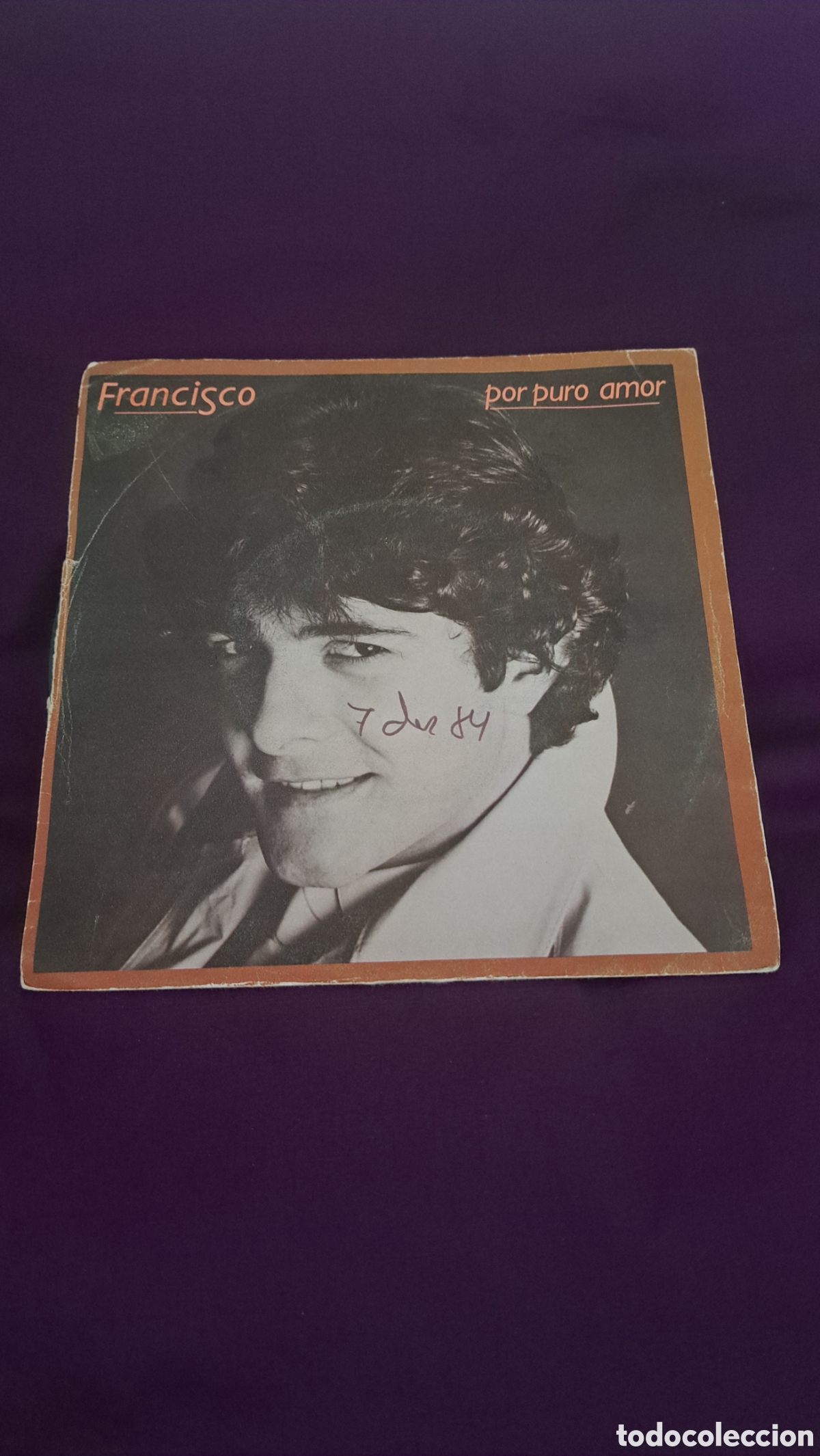 Discos de vinilo: FRANCISCO POR PURO AMOR - Foto 1