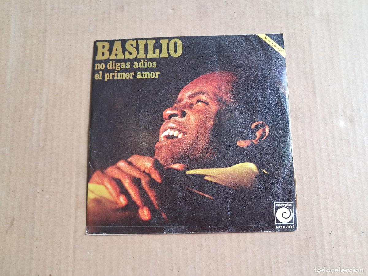 Discos de vinilo: BASILIO - NO DIGAS ADIOS SINGLE 1970 - Foto 1