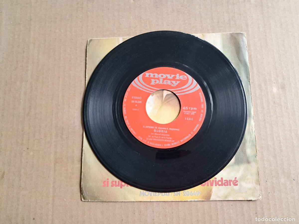 Discos de vinilo: GLORIA - SI SUPIERAS SINGLE 1970 - Foto 2