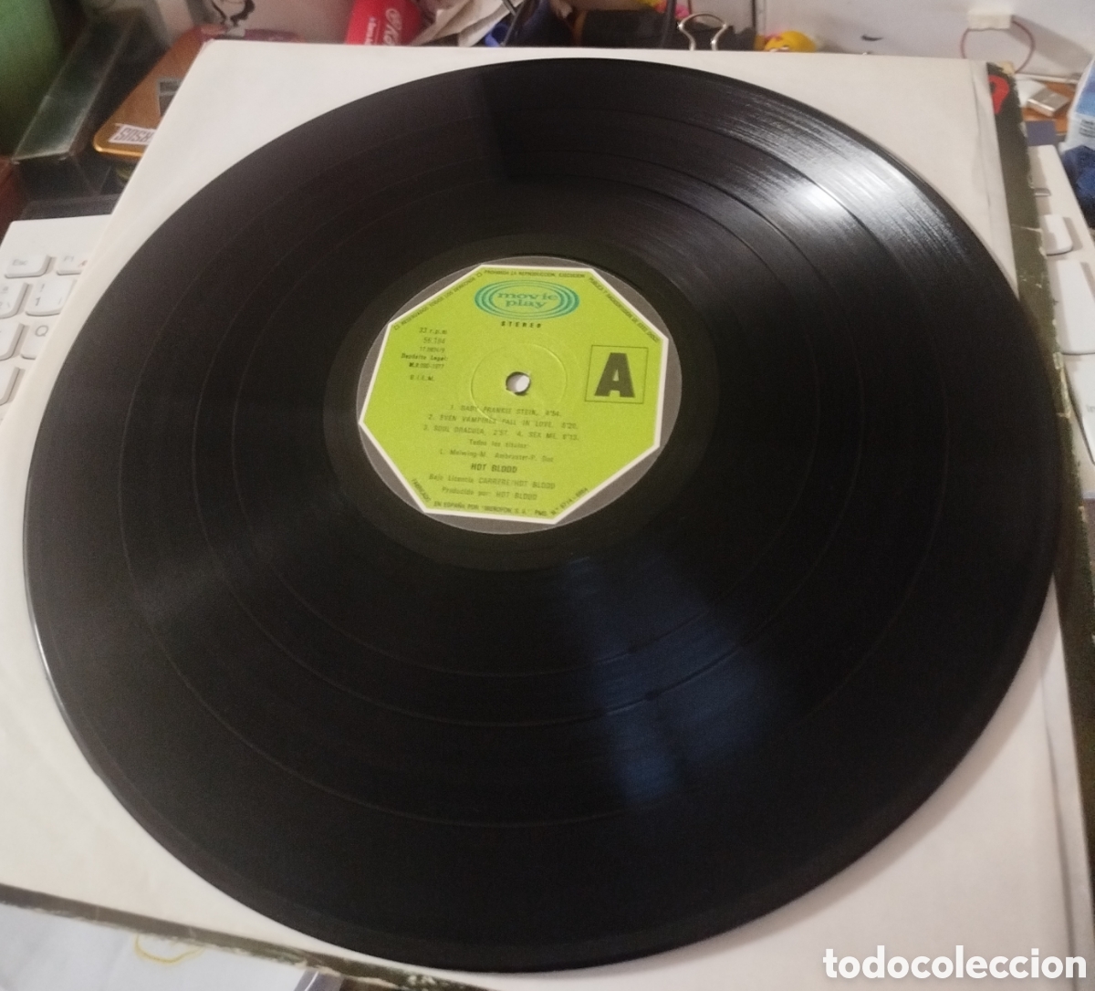 Discos de vinilo: Hot Blood - Dr&aacute;cula and C&deg; - Foto 2