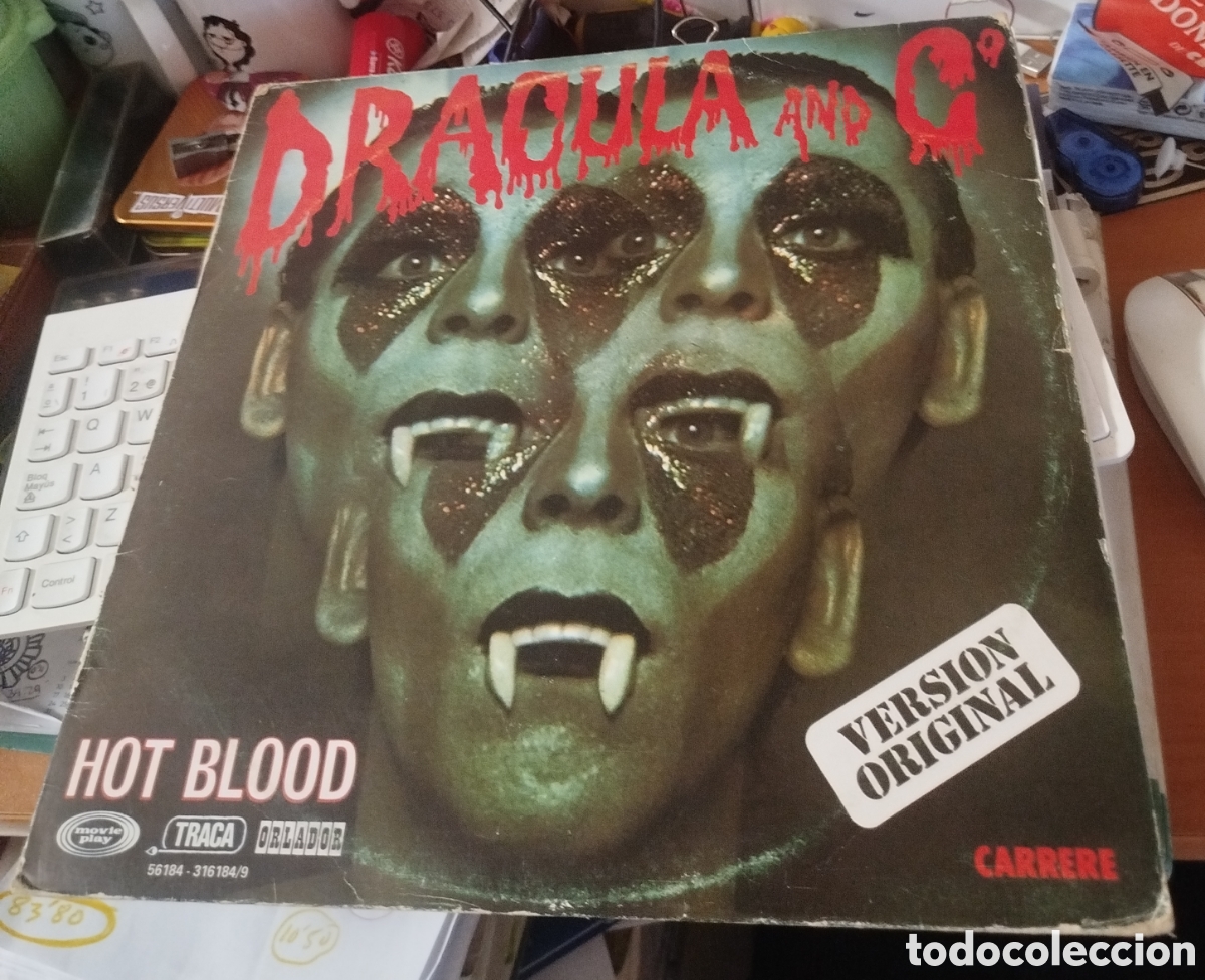 Discos de vinilo: Hot Blood - Dr&aacute;cula and C&deg; - Foto 1
