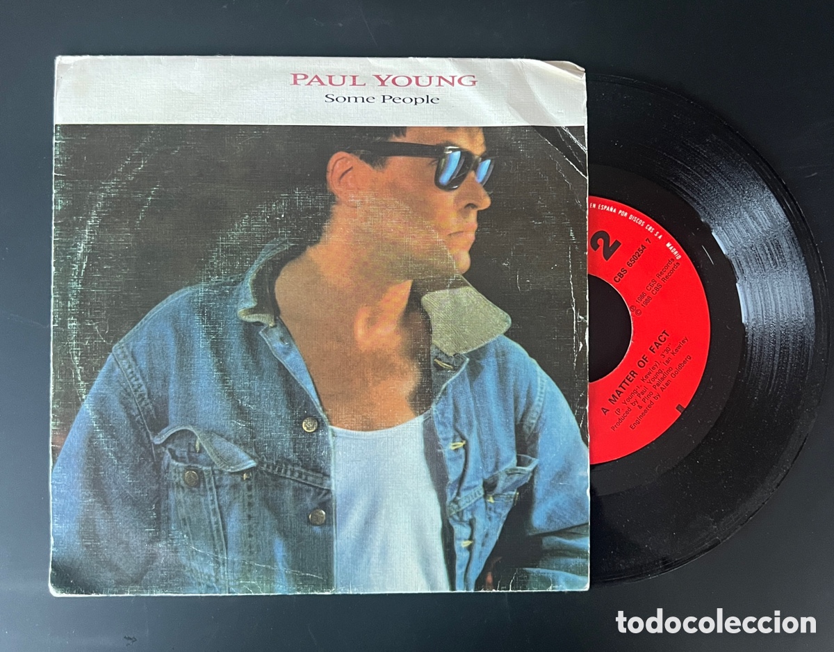 Discos de vinilo: PAUL YOUNG/SOME PEOPLE/SINGLE PROMOCIONAL - Foto 1