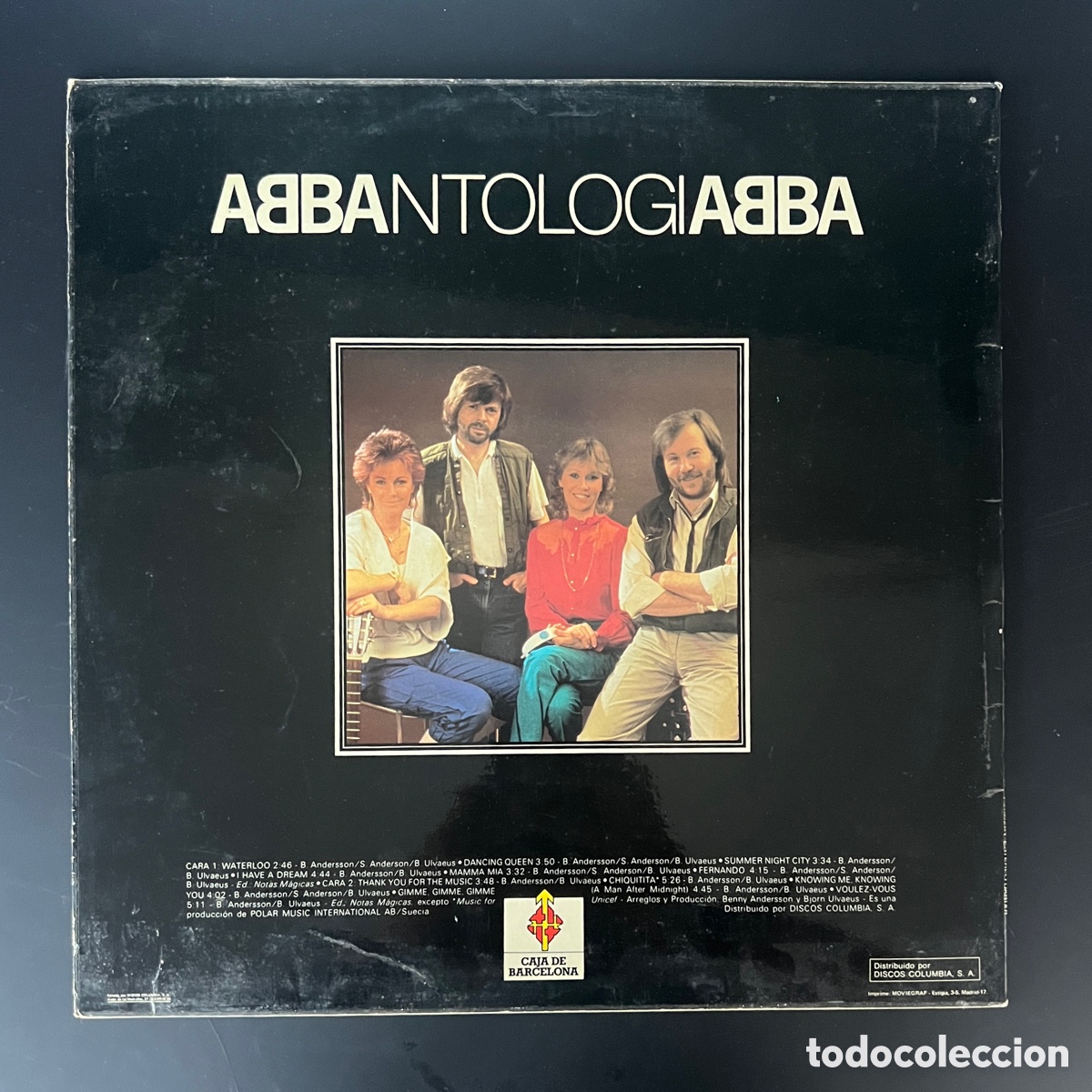 Discos de vinilo: ABBA - ANTOLOGIA CARNABY - 1982 - Foto 2