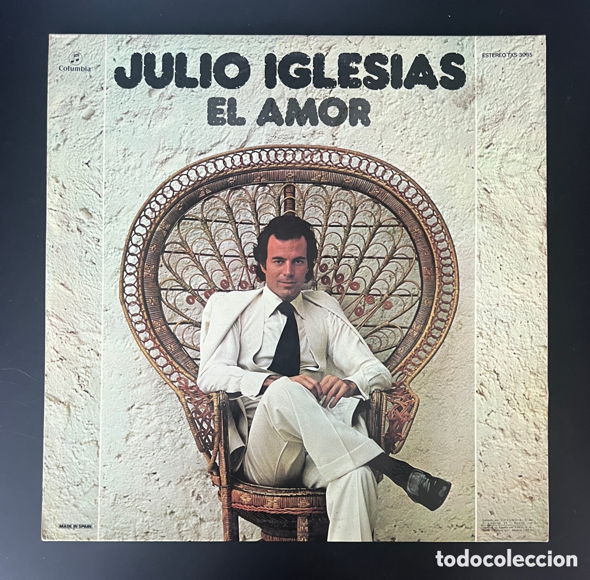 Discos de vinilo: JULIO IGLESIAS EL AMOR - Foto 3