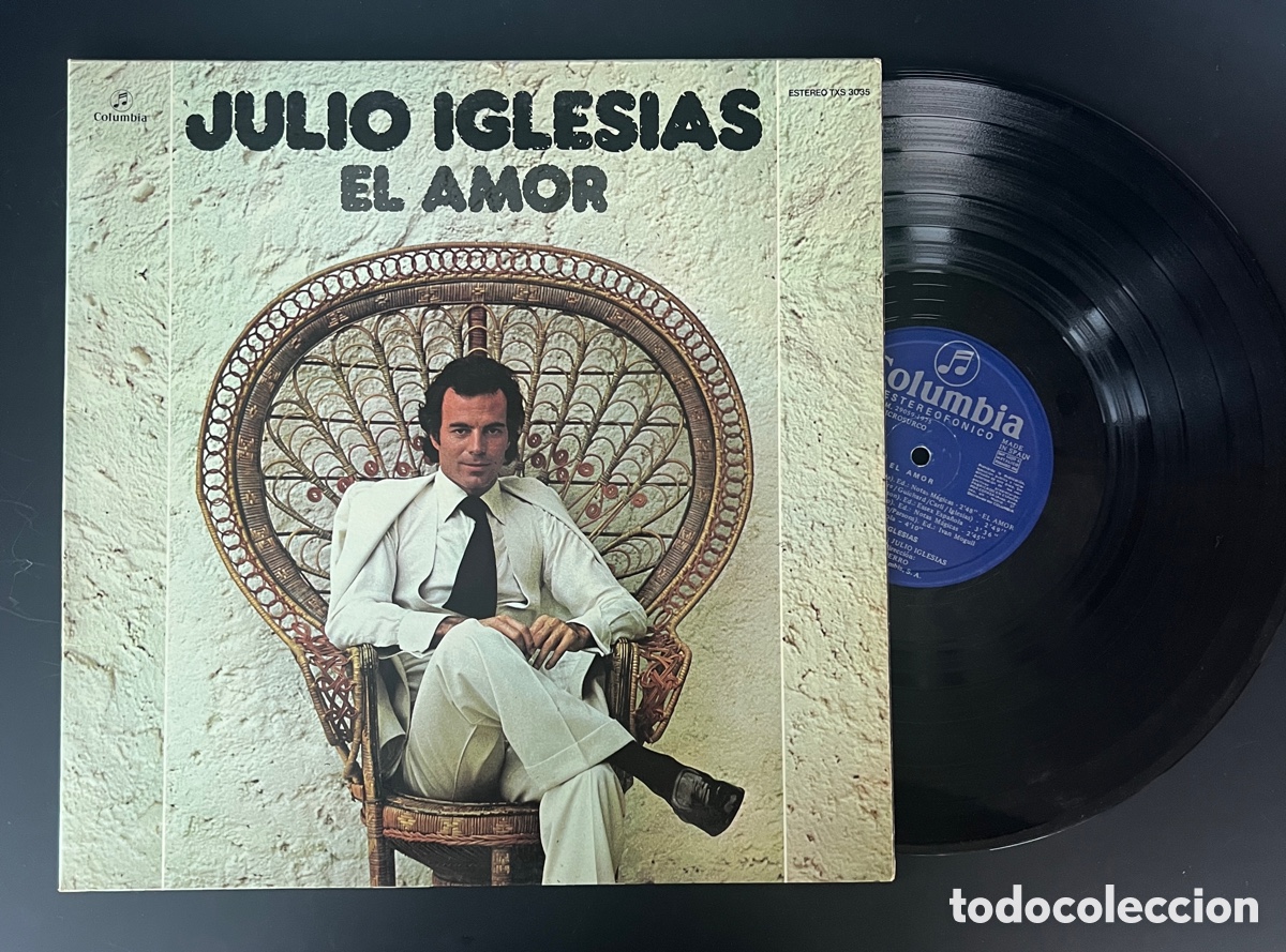 Discos de vinilo: JULIO IGLESIAS EL AMOR - Foto 1
