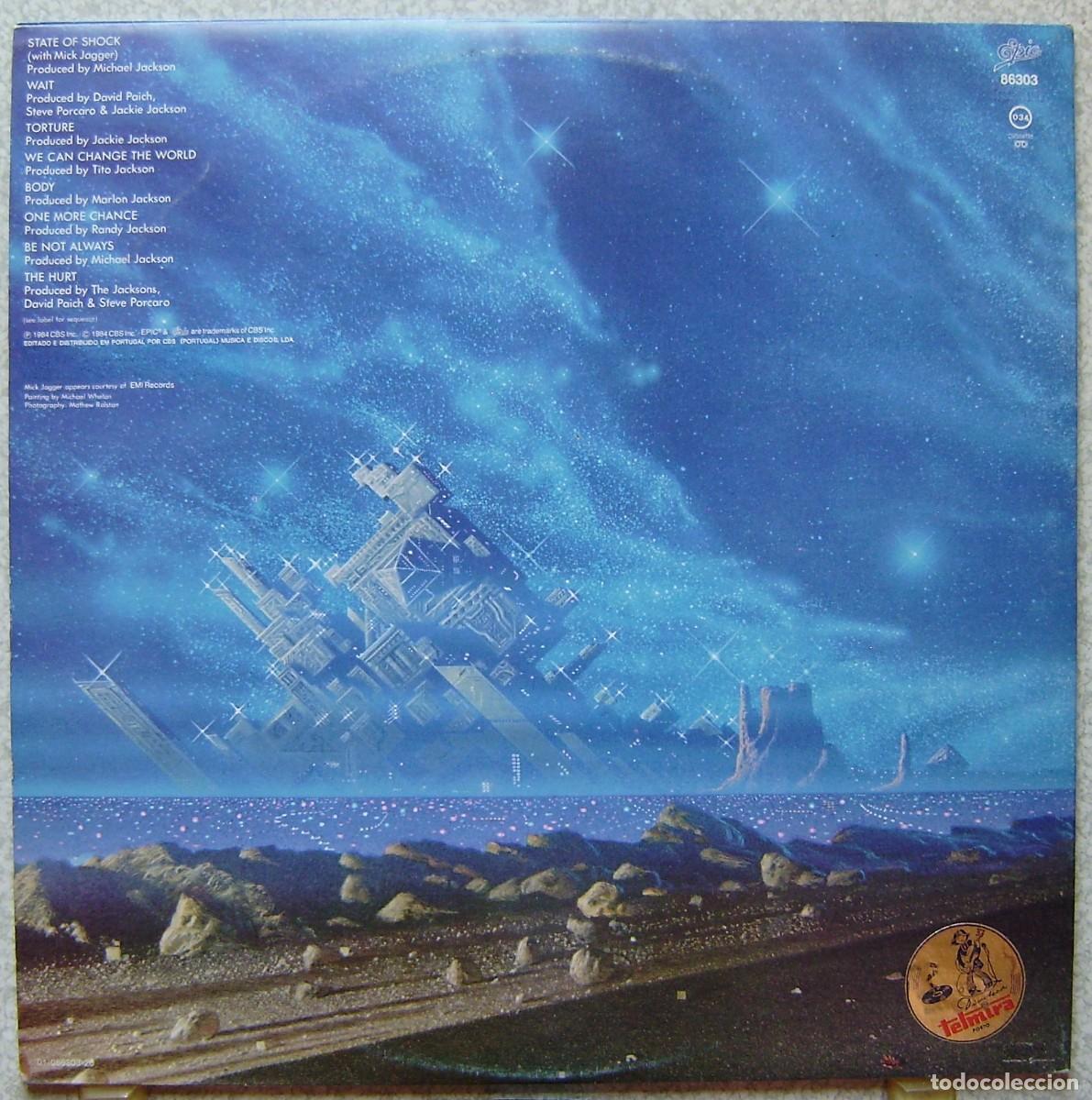 Discos de vinilo: JACKSONS.VICTORY...EX...ED PORTUGUESA - Foto 2