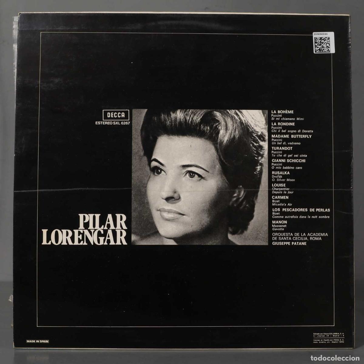 Discos de vinilo: LP. LORENGAR. DECCA. PATANE - Foto 2