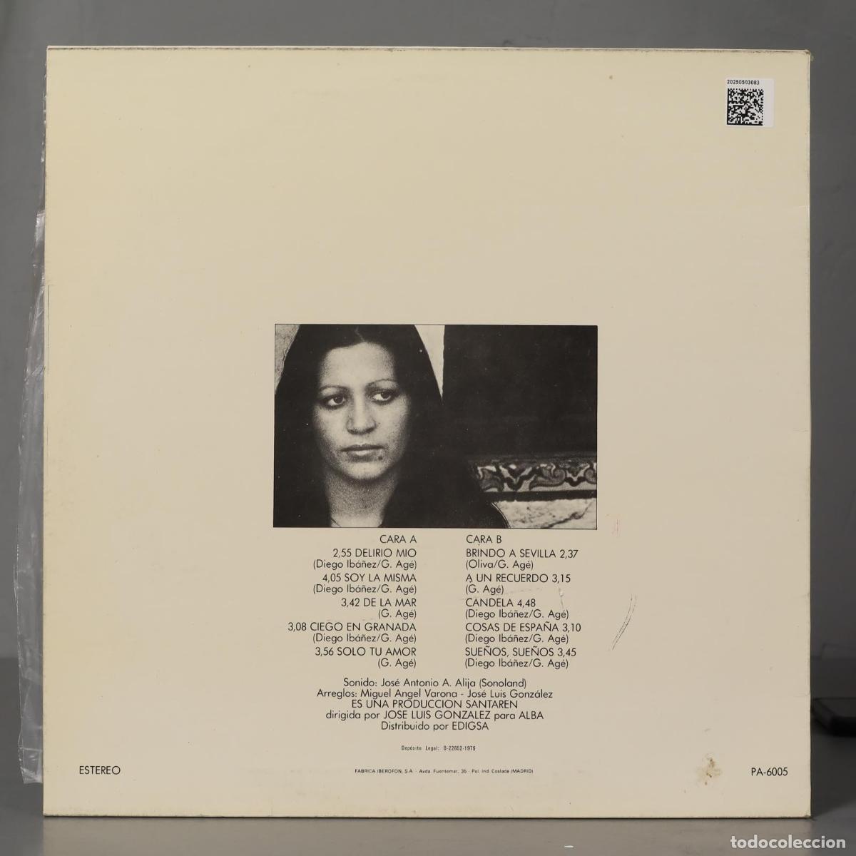 Discos de vinilo: LP. Isabel De Triana &ndash; Soy La Misma - Foto 2