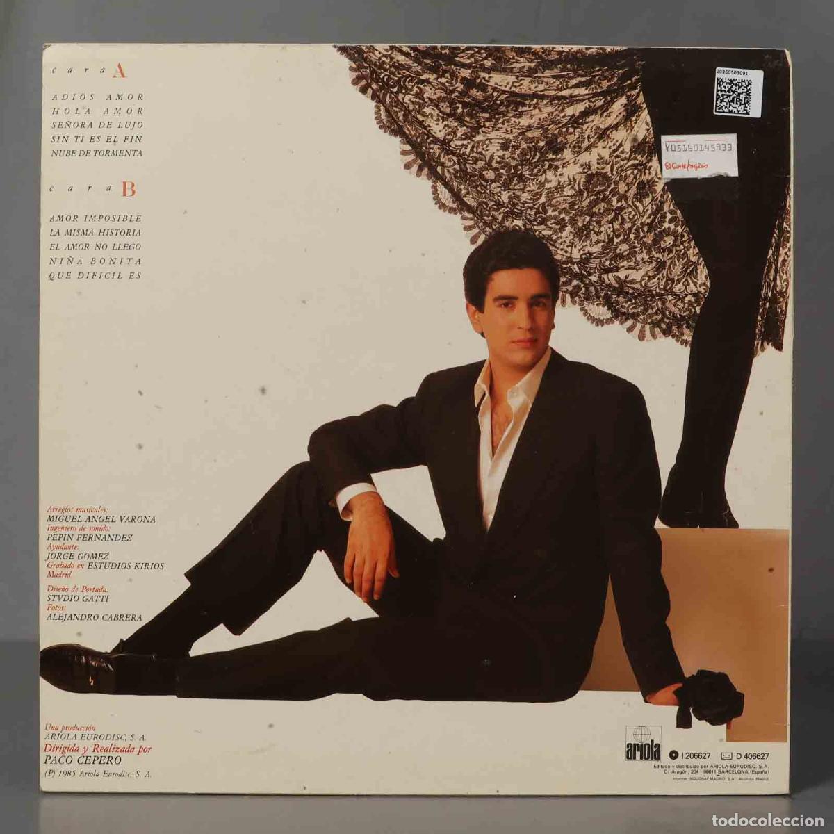 Discos de vinilo: LP. Agust&iacute;n Pantoja &ndash; Se&ntilde;ora De Lujo - Foto 2