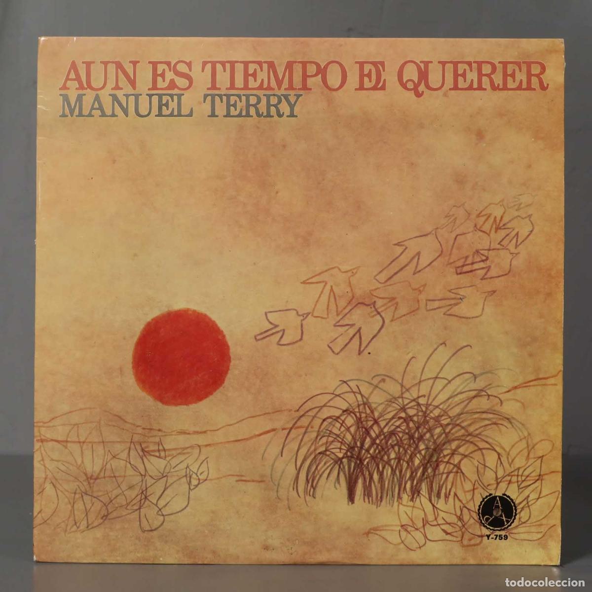 Discos de vinilo: LP. Manuel Terry &ndash; Aun Es Tiempo De Querer - Foto 1