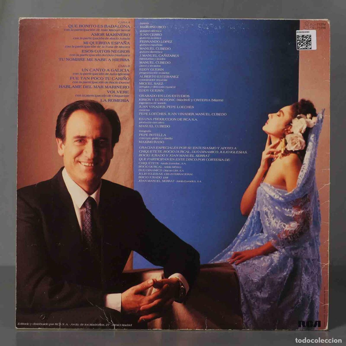 Discos de vinilo: LP. Manolo Escobar &ndash; Suspiros De Espa&ntilde;a - Foto 2
