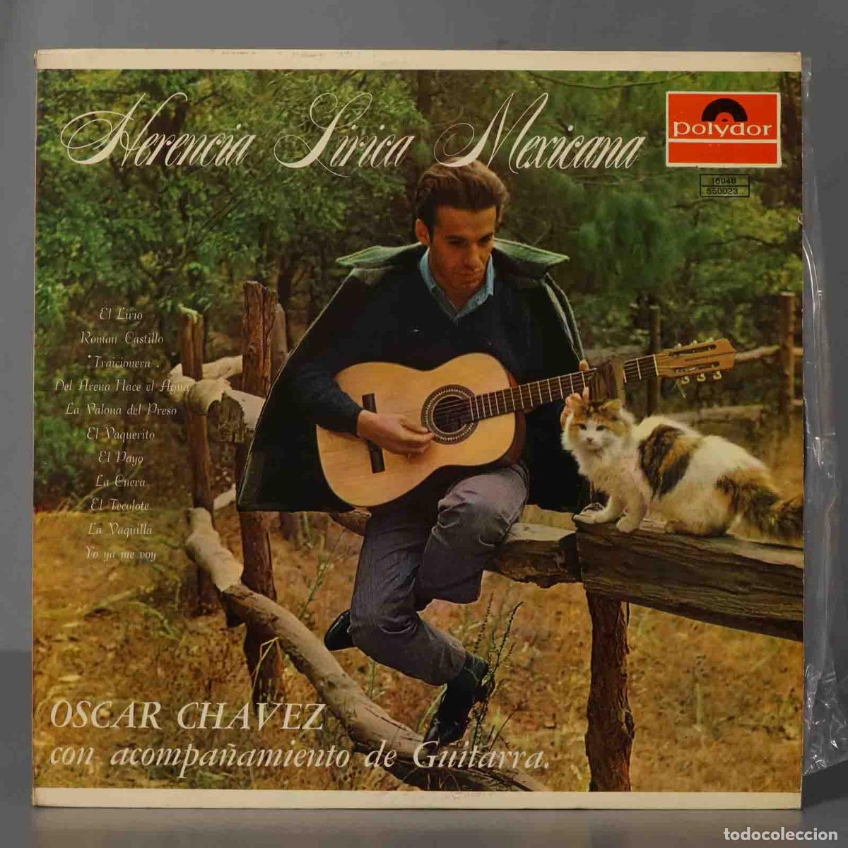 Dischi in vinile: LP. Oscar Chavez &ndash; Herencia Lirica Mexicana