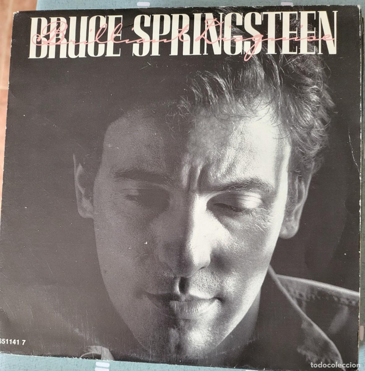 Discos de vinilo: Bruce Springsteen single sello CBS editado en Holanda a&ntilde;o 1987... - Foto 1
