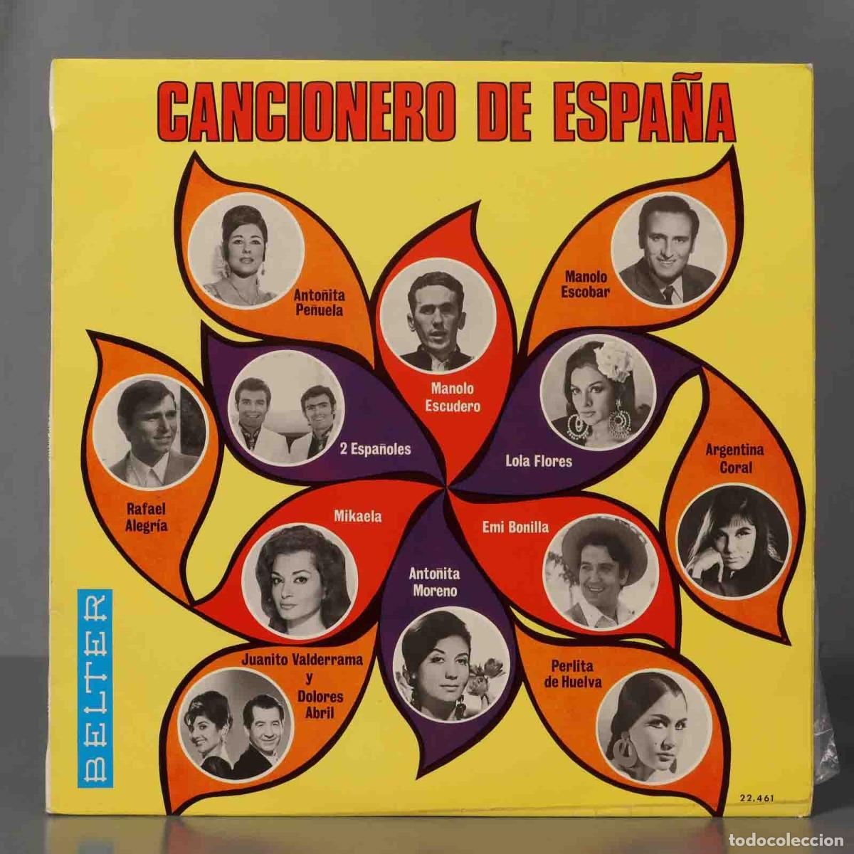 Discos de vinilo: LP. CANCIONERO DE ESPA&Ntilde;A - Foto 1
