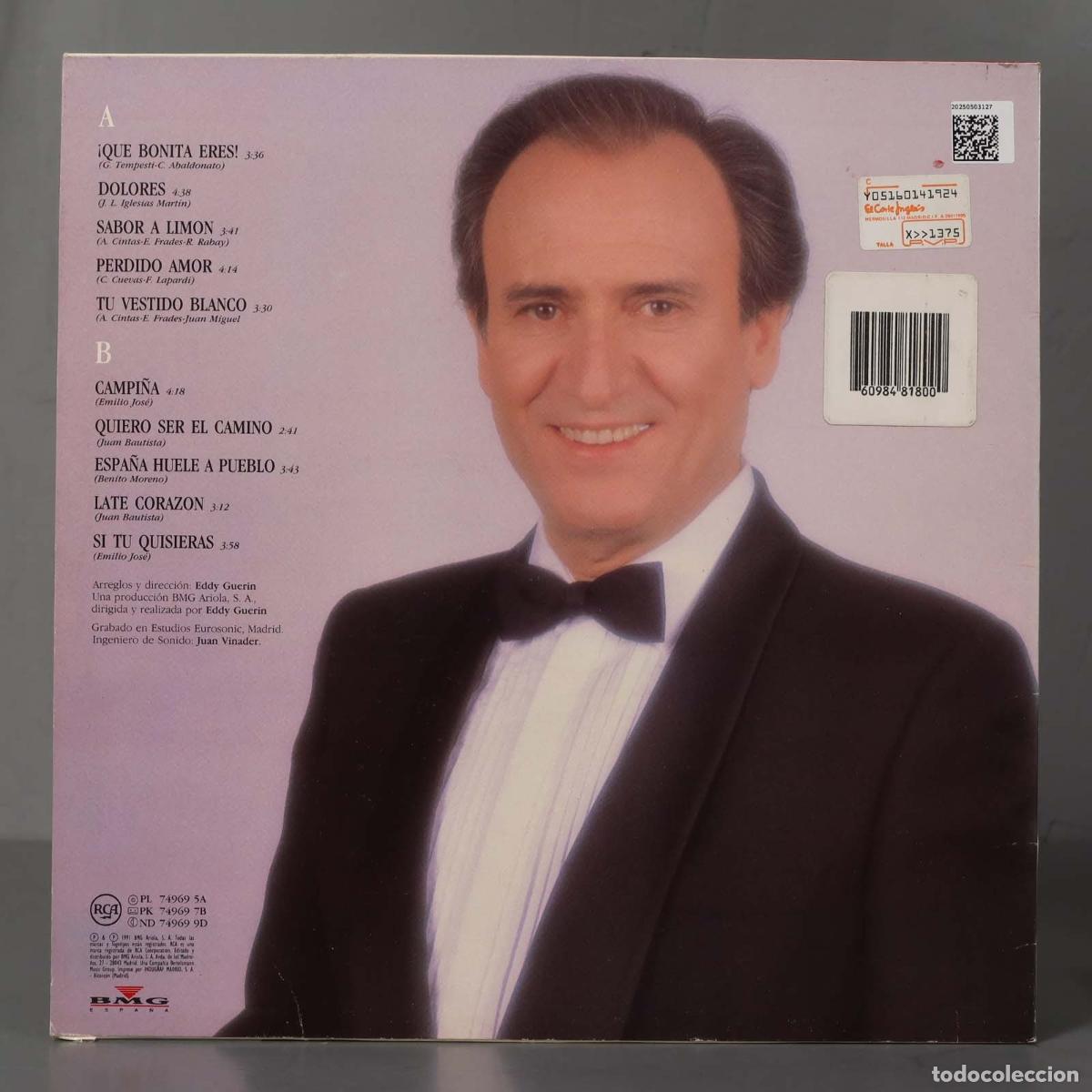 Discos de vinilo: LP. Manolo Escobar &ndash; &iexcl;Qu&eacute; Bonita Eres! - Foto 2