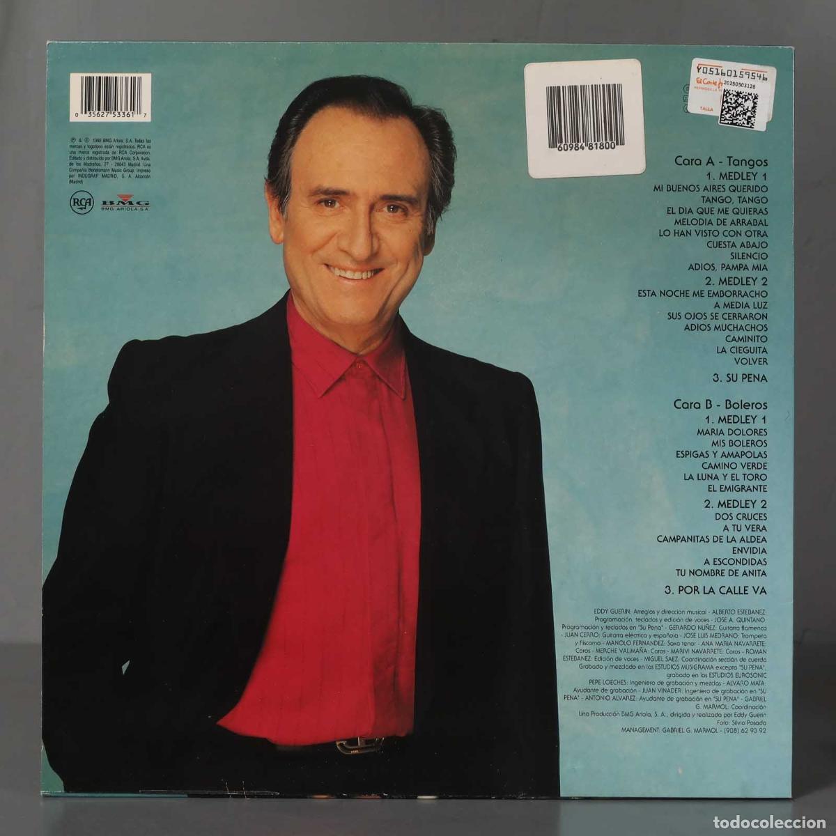 Discos de vinilo: LP. Manolo Escobar &ndash; Tango Tango - Foto 2