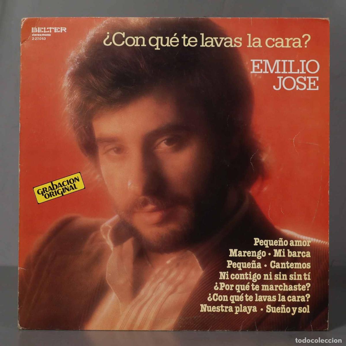 Discos de vinilo: LP. Emilio Jos&eacute; - &iquest;Con qu&eacute; te lavas la cara? - Foto 1