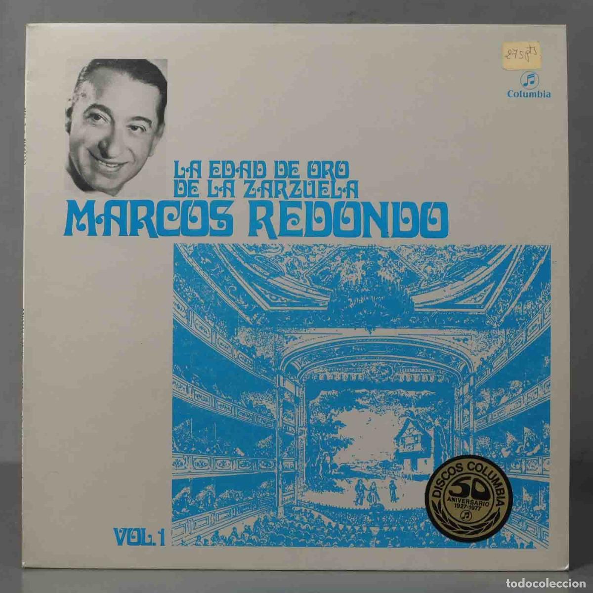 Disques de vinyle: LP. Marcos Redondo &ndash; La Edad De Oro De La Zarzuela Vol.I