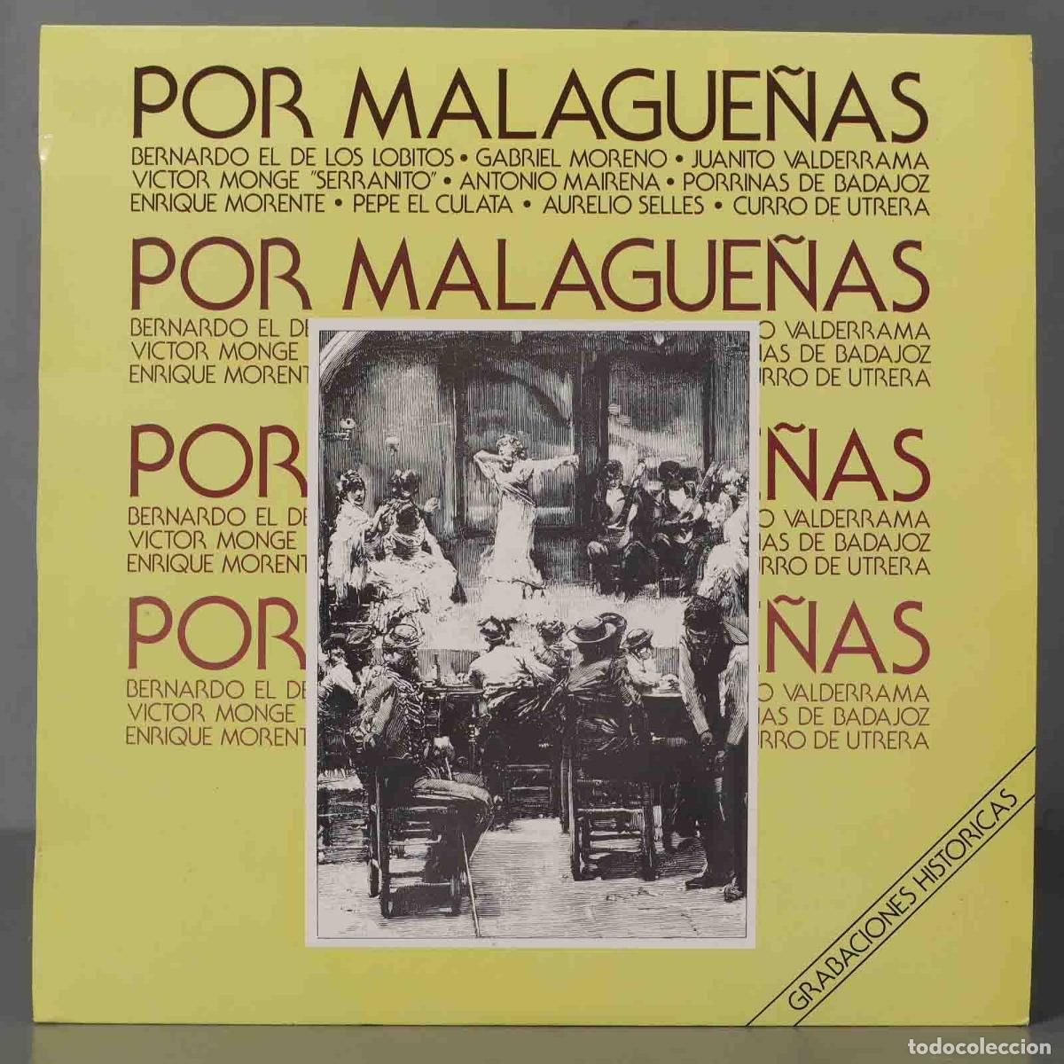 Discos de vinilo: LP. Various &ndash; Por Malague&ntilde;as - Foto 1