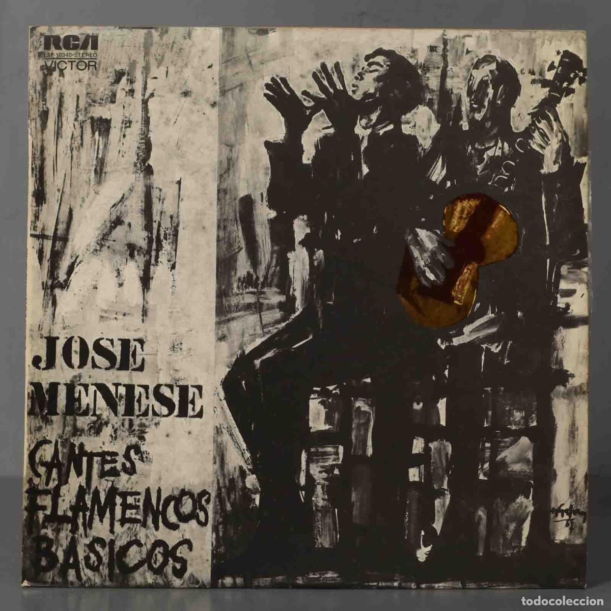 Discos de vinilo: LP. Jose Menese &ndash; Cantes Flamencos Basicos - Foto 1