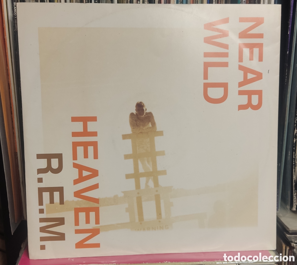 Discos de vinilo: R.E.M - NEAR WILD HEAVEN MAXISINGLE - Foto 1