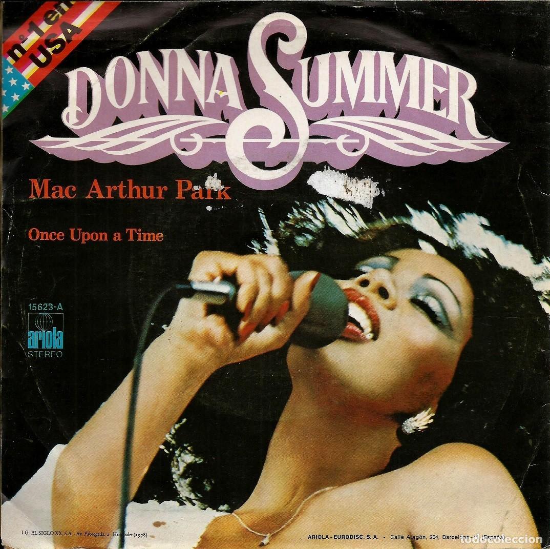 Discos de vinilo: DONNA SUMMER &middot;&middot;&middot; Mac Arthur Park / Once Upon A Time - (Single) - Foto 2