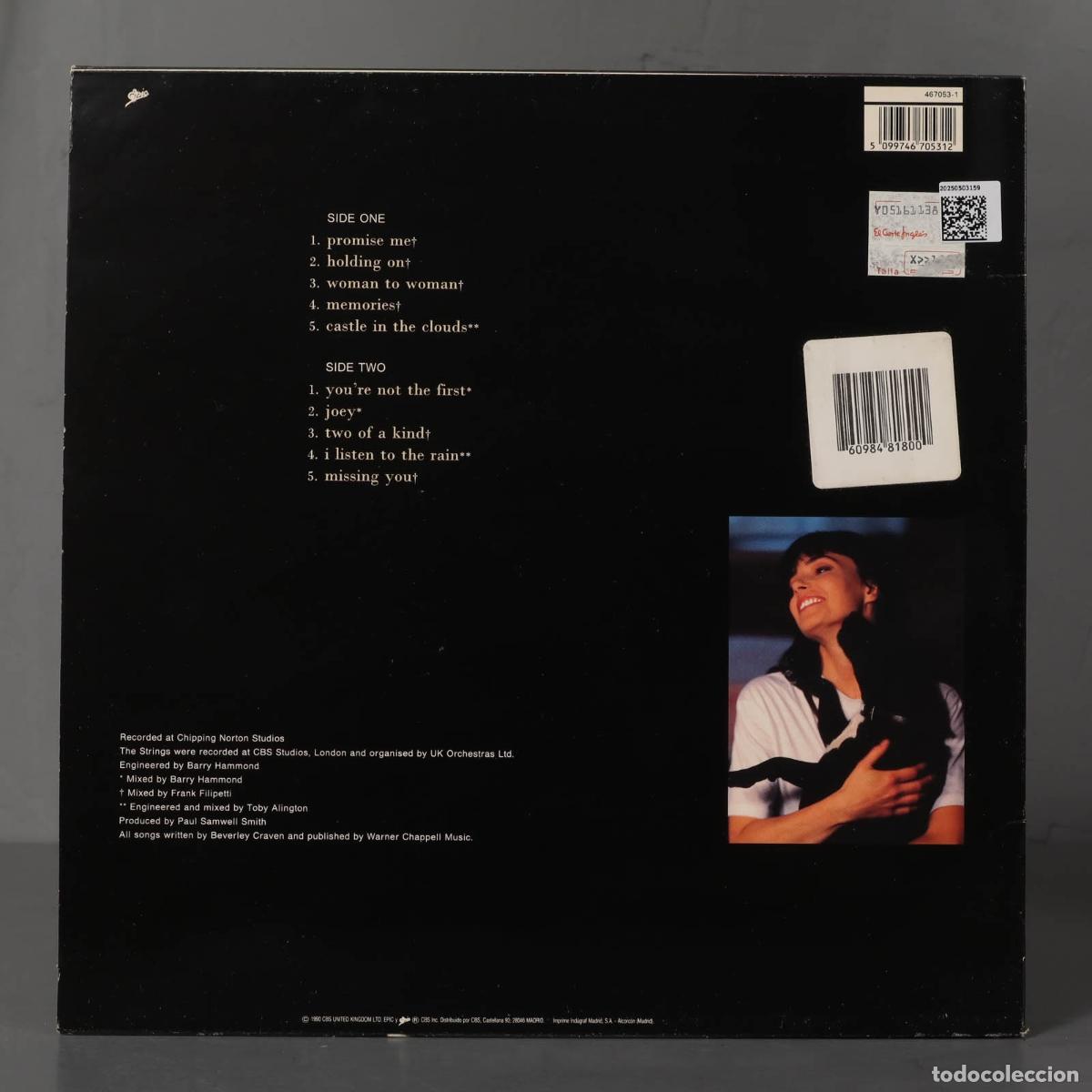Discos de vinilo: LP. Beverley Craven &ndash; Beverley Craven. - Foto 2