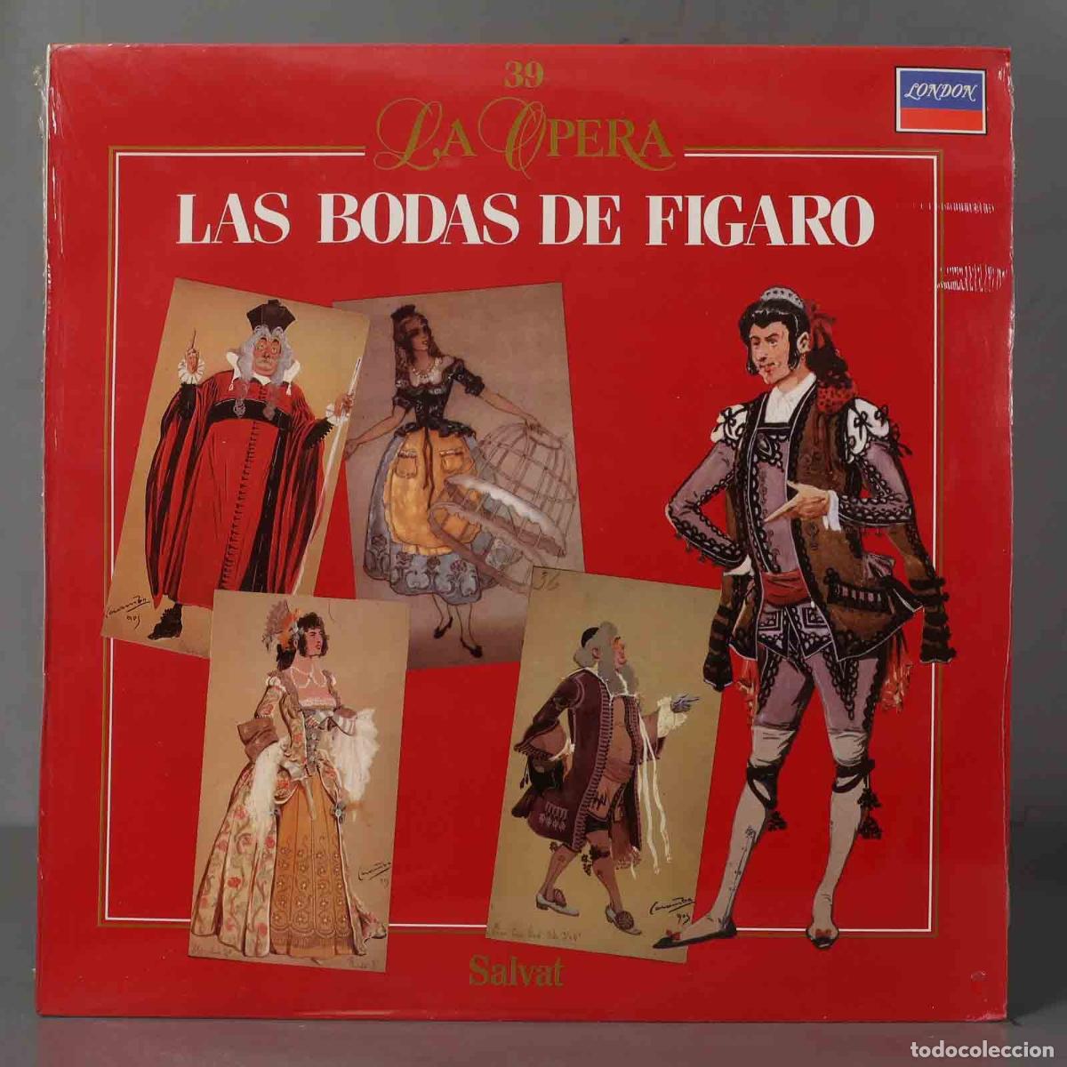 Disques de vinyle: LP. LAS BODAS DE FIGARO. LA OPERA 39. PRECINTADO