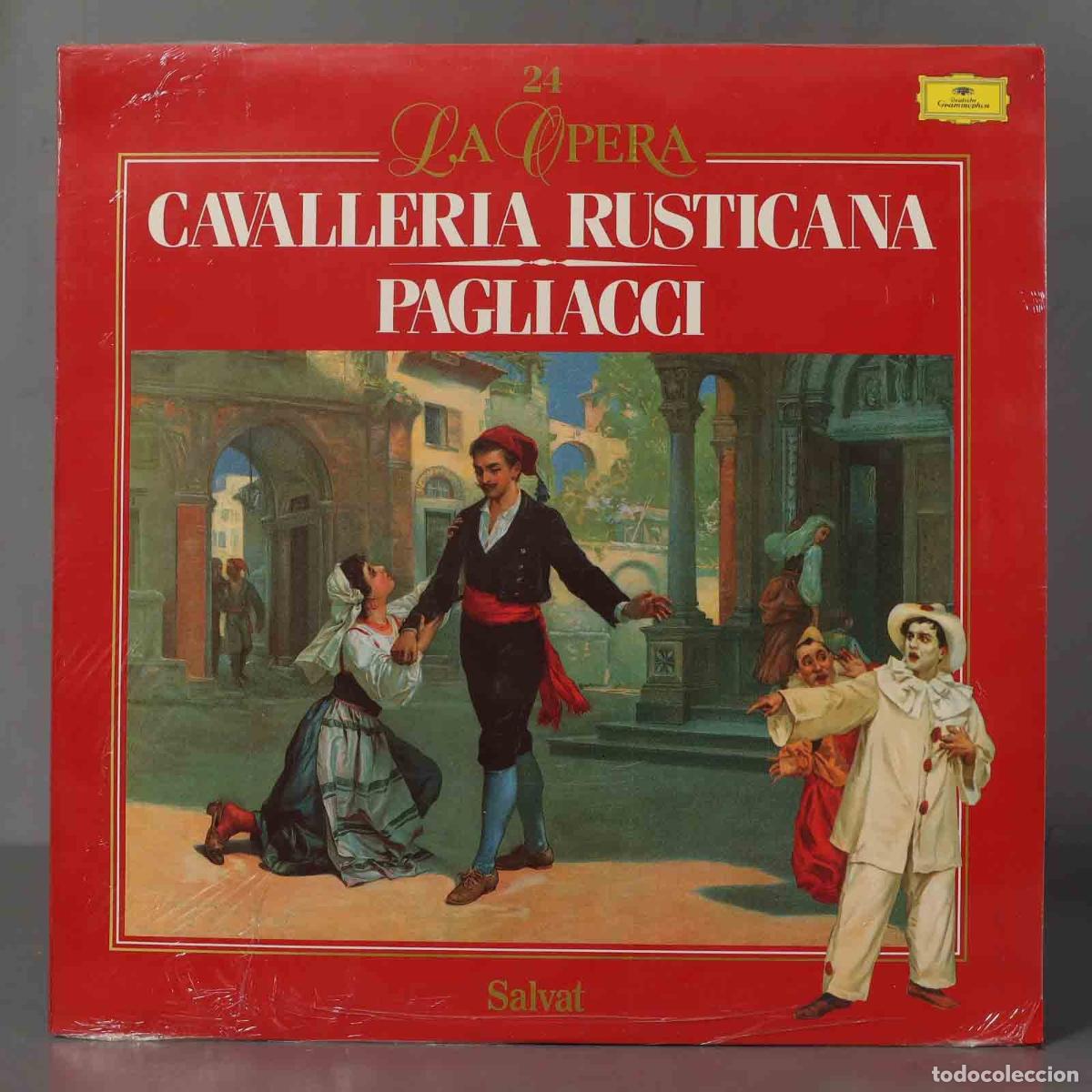 Disques de vinyle: LP. CAVALLERIA RUSTICANA PLAGIACCI 24. PRECINTADO
