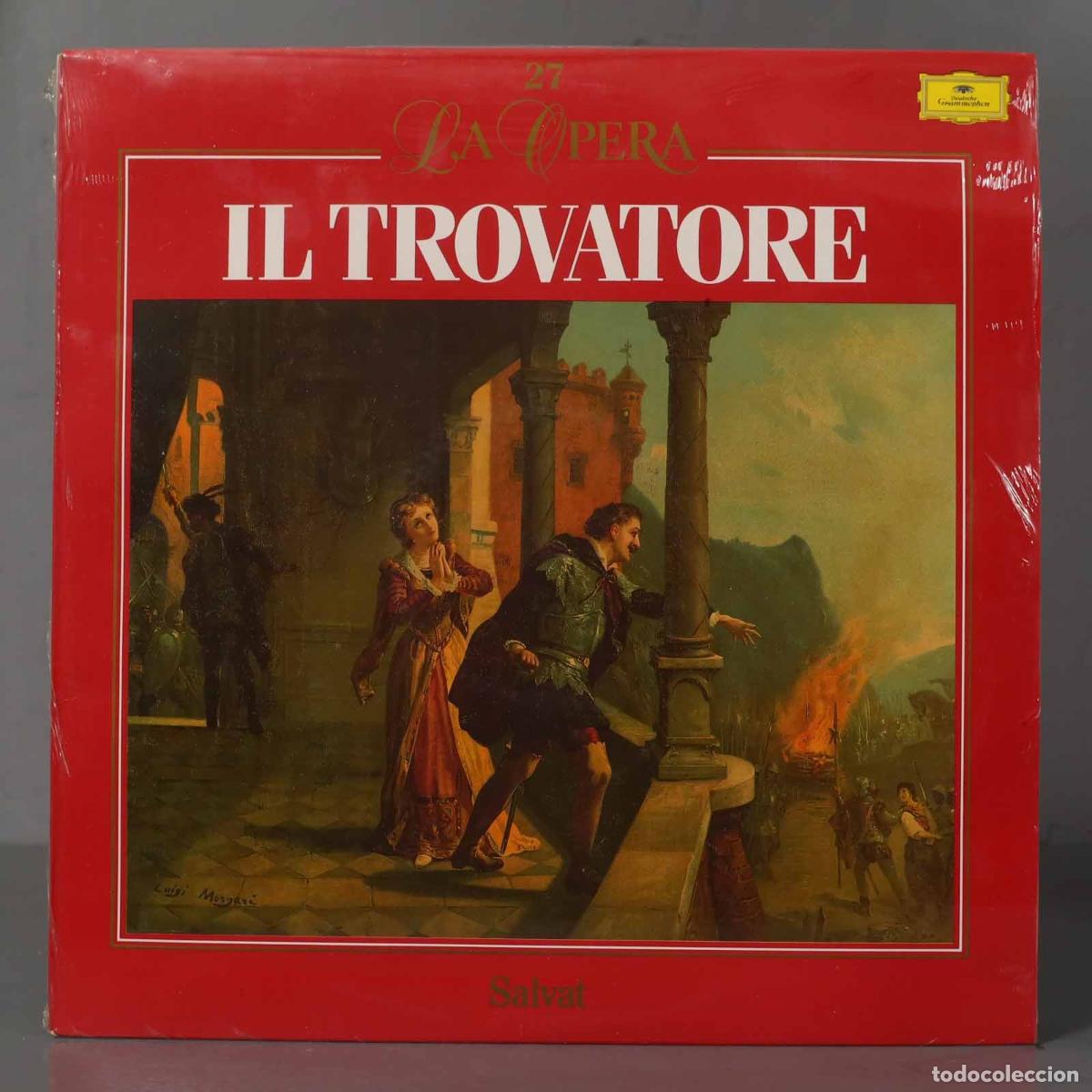 Dischi in vinile: LP. IL TROVATORE LA OPERA 27. PRECINTADO