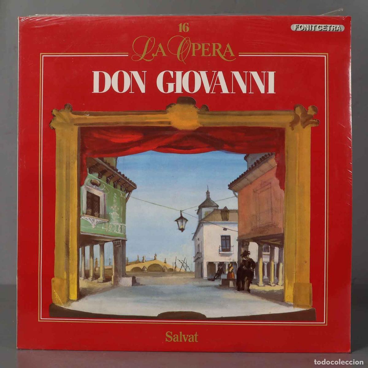 Disques de vinyle: LP. DON GIOVANNI LA OPERA 16. PRECINTADO