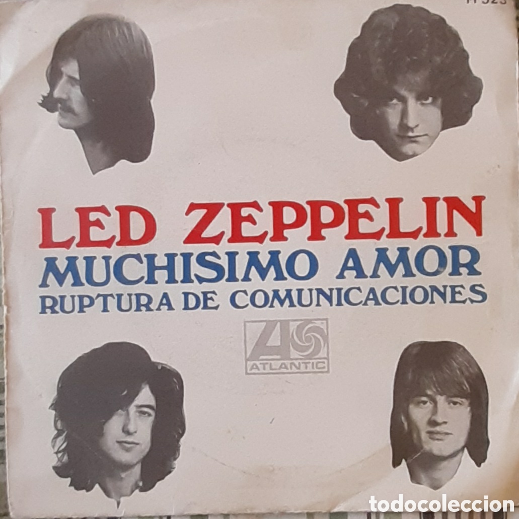 Discos de vinilo: Led Zeppelin - Whole lota live - single - Foto 1