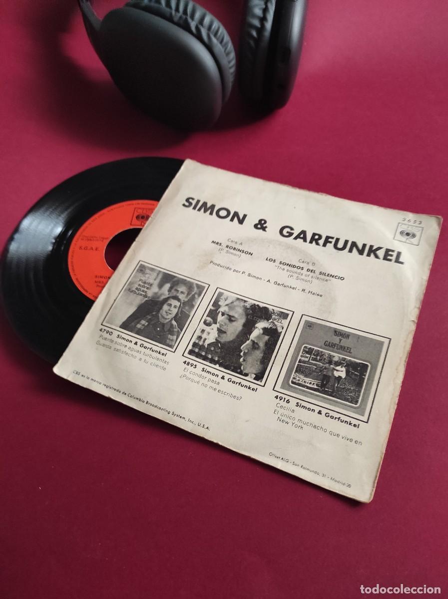 Discos de vinilo: Aula Vinilo SIMON & GARFUNKEL - Mrs. Robinson - Foto 2
