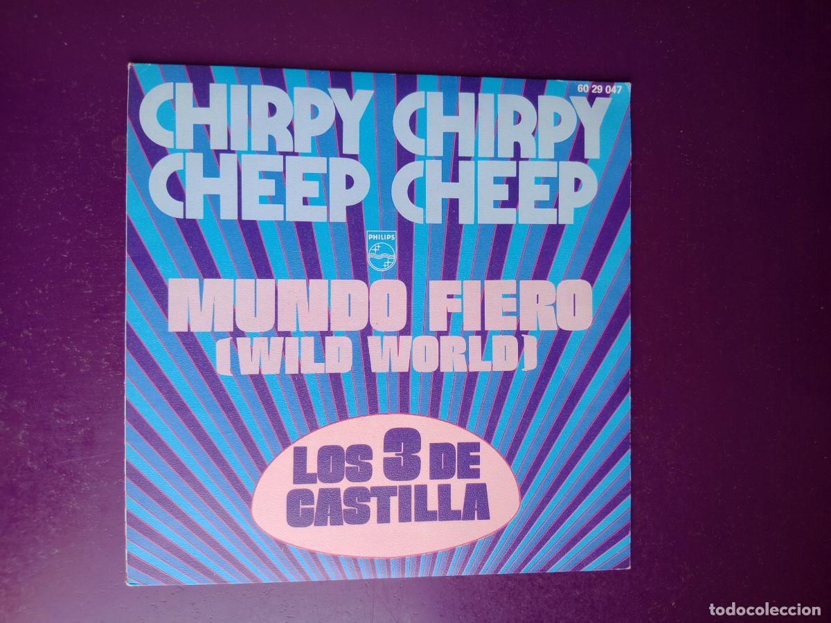 Discos de vinilo: Los 3 De Castilla &ndash; Chirpy Chirpy Cheep Cheep - Sg PHILIPS 1973 - POP 70S, VERSION CAT STEVENS - Foto 1