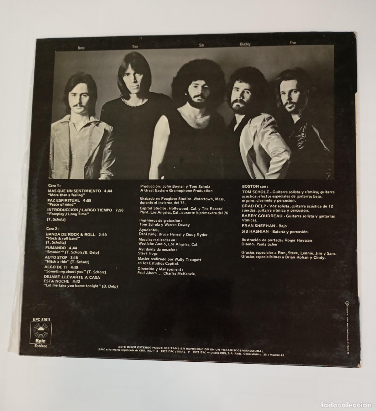 Discos de vinilo: BOSTON. BOSTON. LP. TDKLP8 - Foto 2
