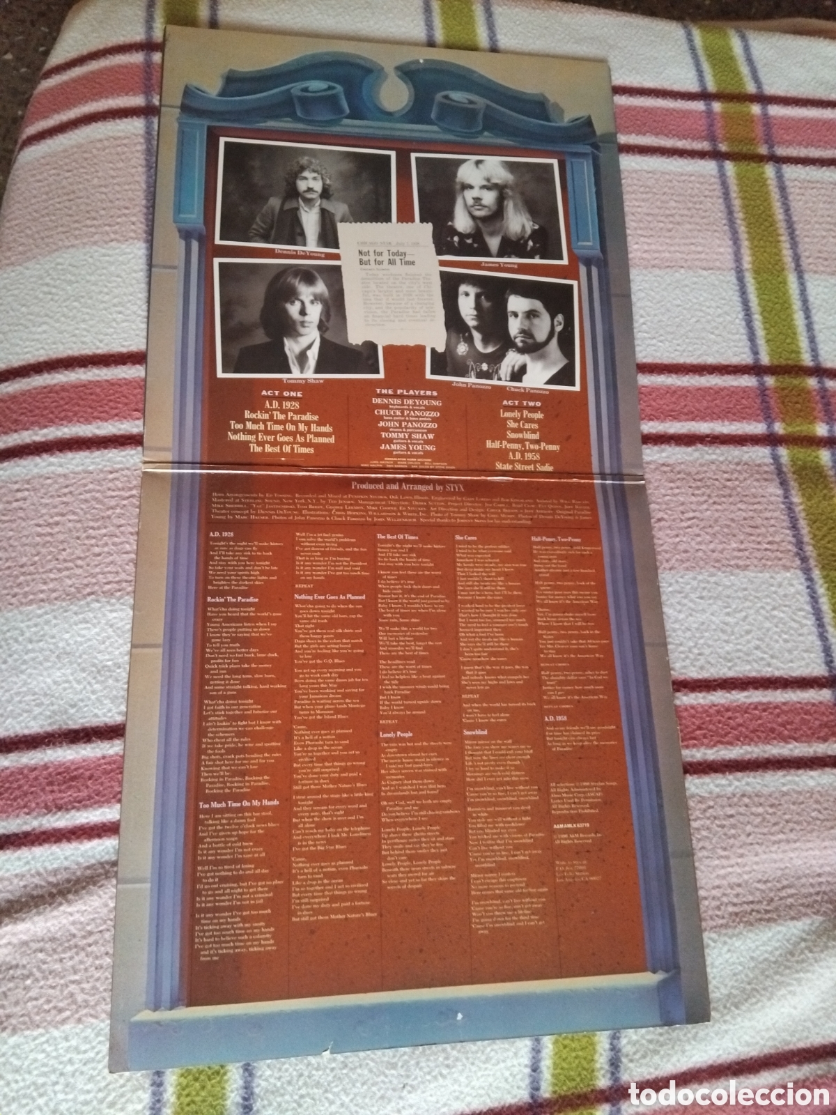 Discos de vinilo: Lote 3 Lps Styx vinilo - Foto 3