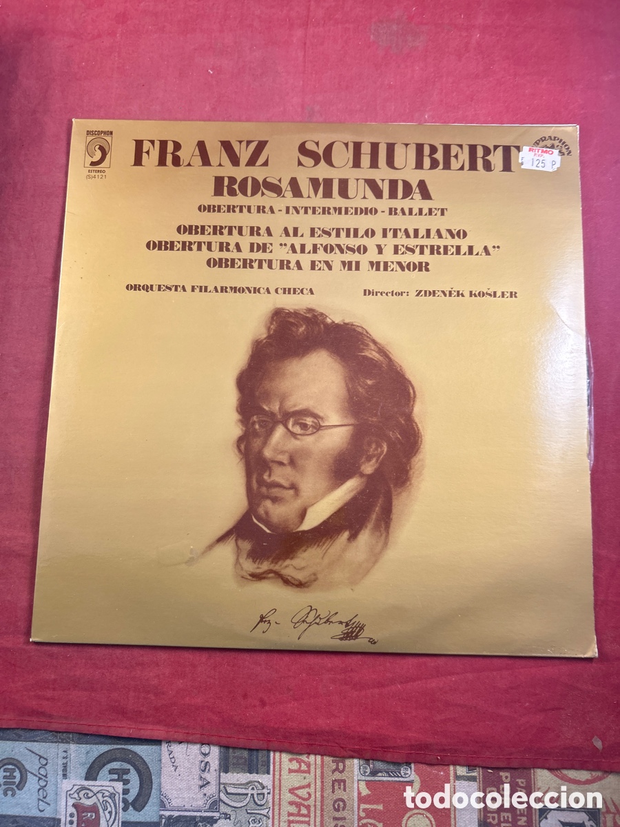 Discos de vinilo: FRANZ SCHUBERT ROSAMUNDA - Foto 1