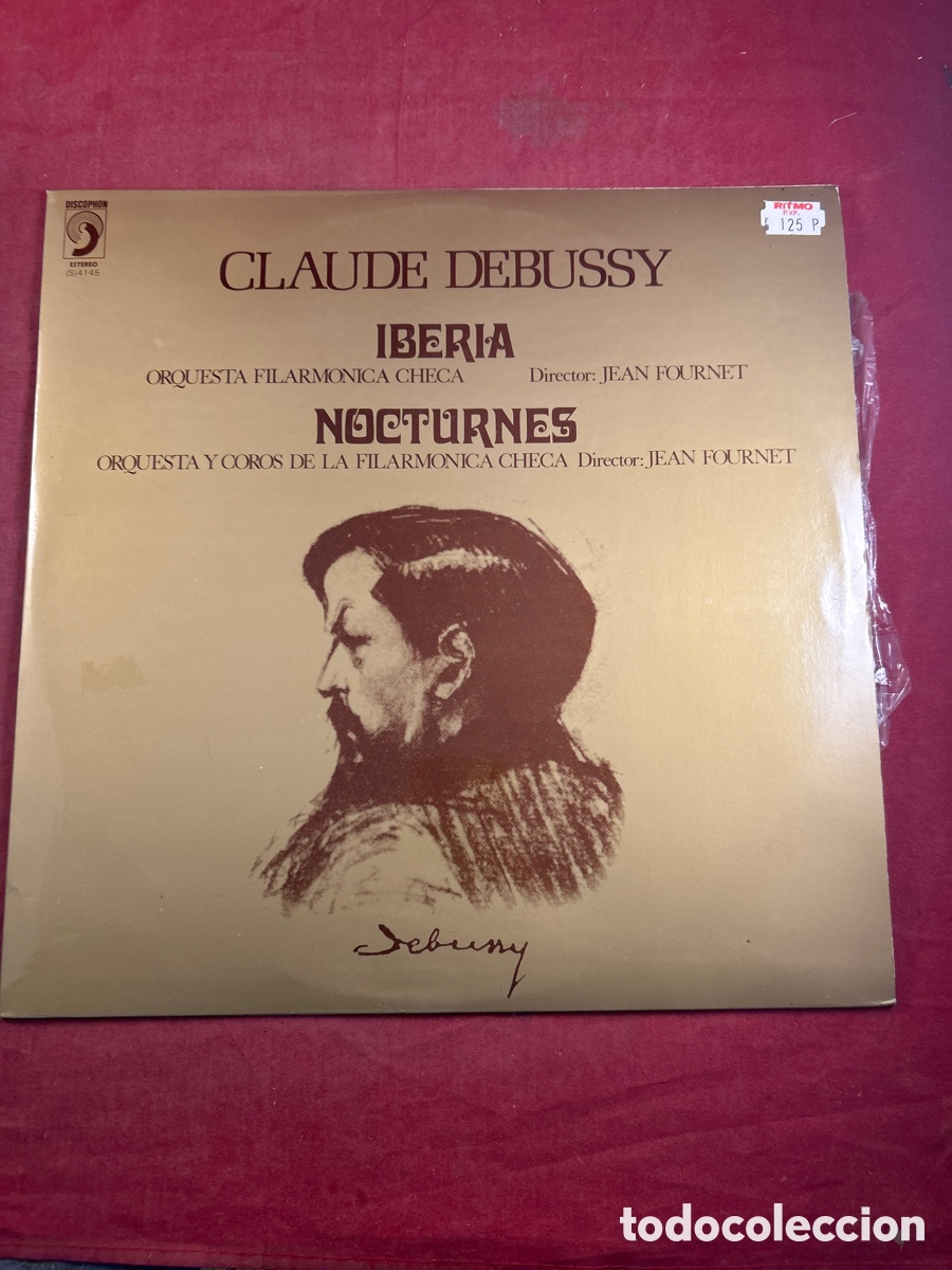 Disques de vinyle: CLAUDE DEBUSSY IBERIA Y NOCTURNES